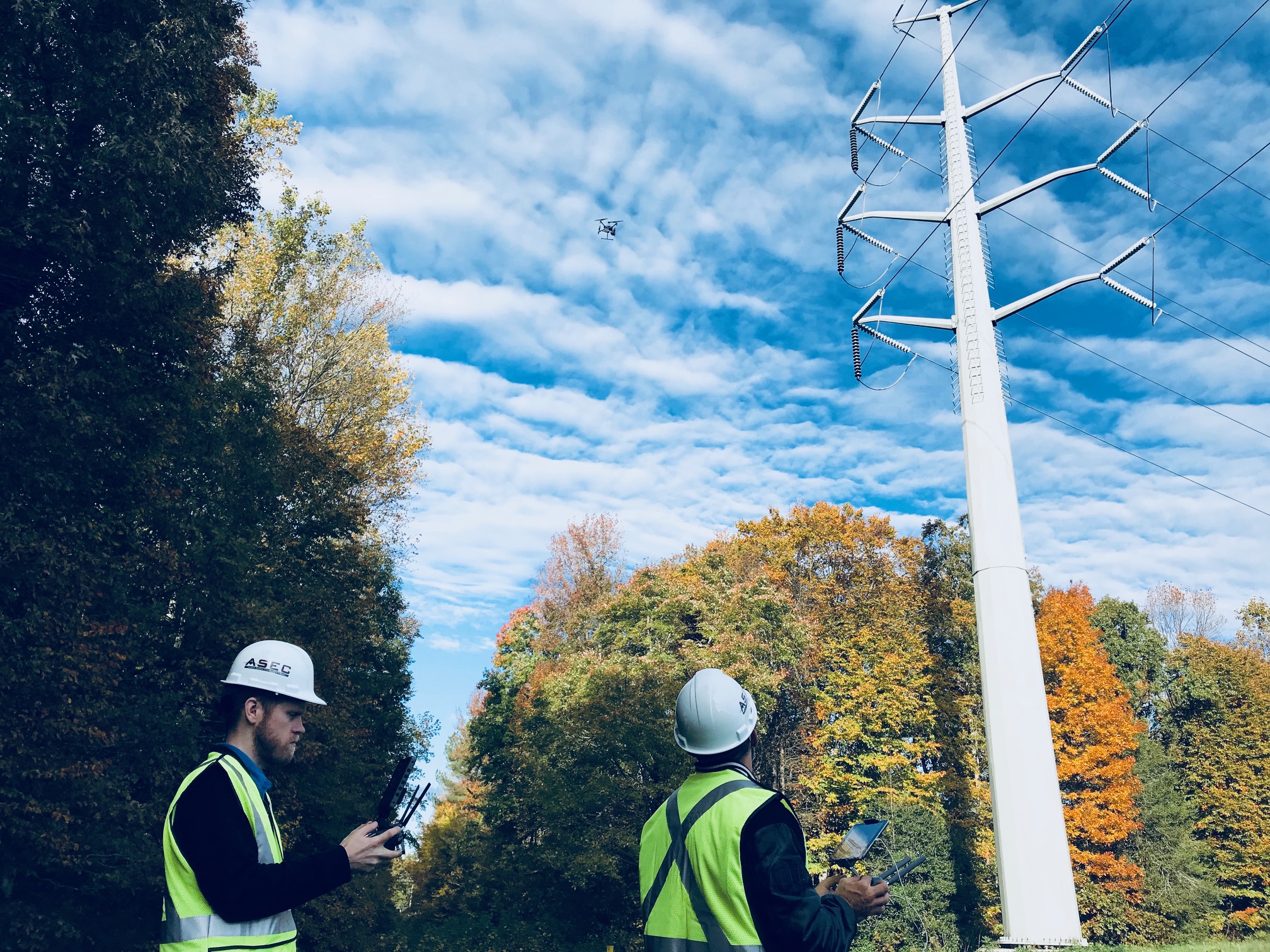 Photo Of Power Line Construction